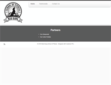 Tablet Screenshot of maddawgfitness.com